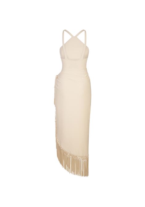 Hera Artisanal Swimsuit In Ivory TALLER MARMO | TM-PF2583-101IVORY